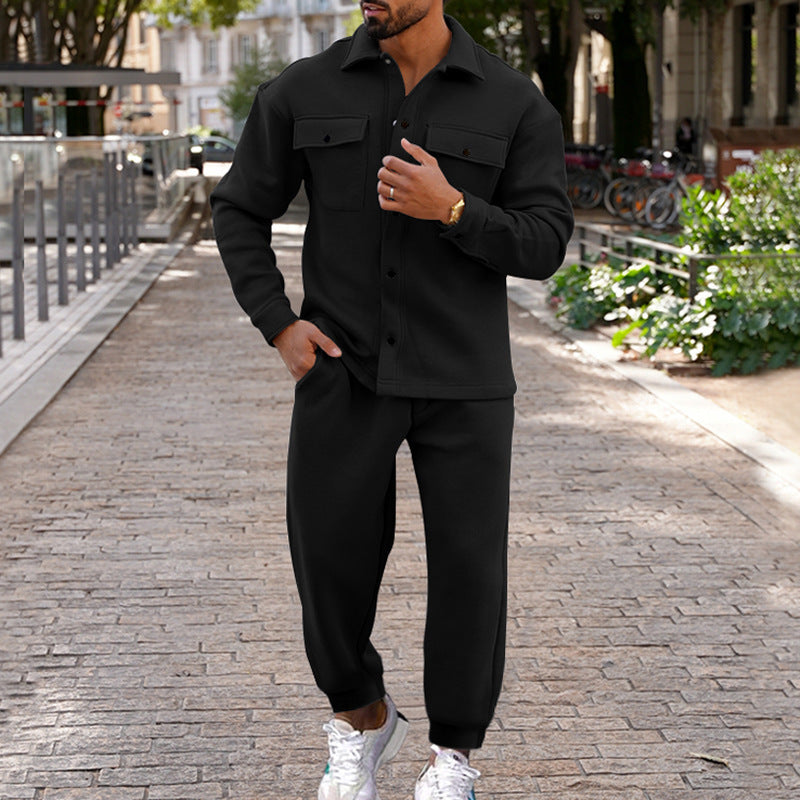 SUEDE TWO-PIECE