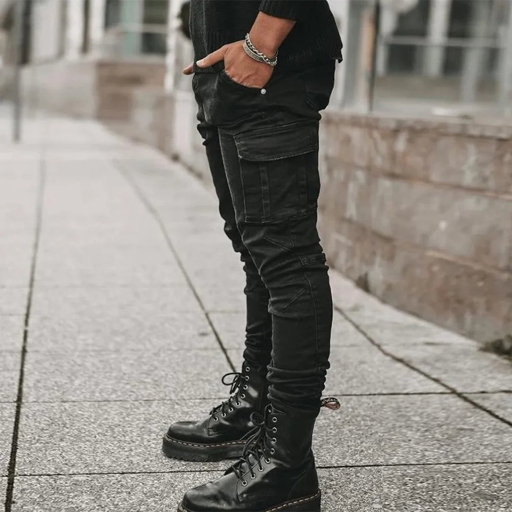 DENIM CARGO