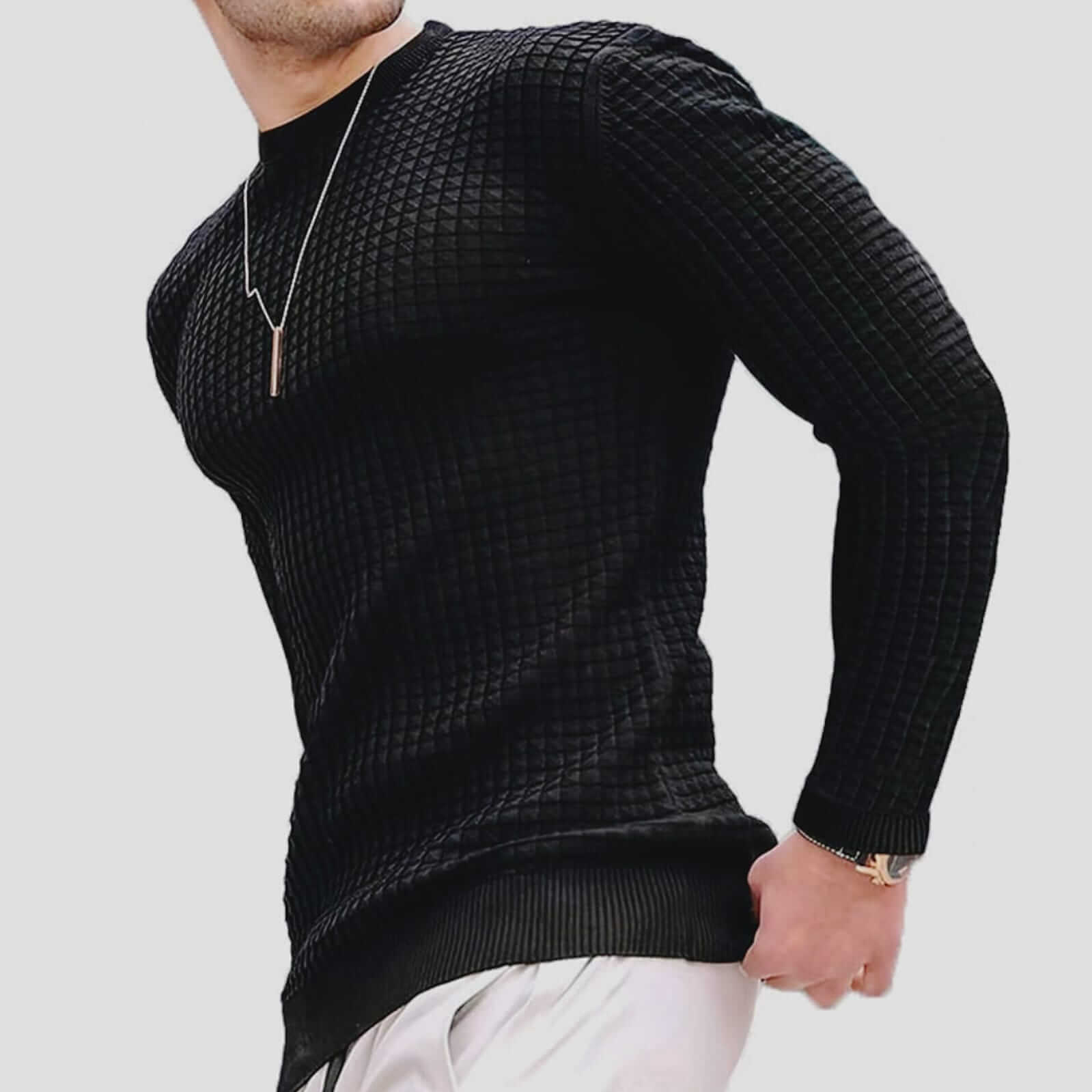 Textured Sweater